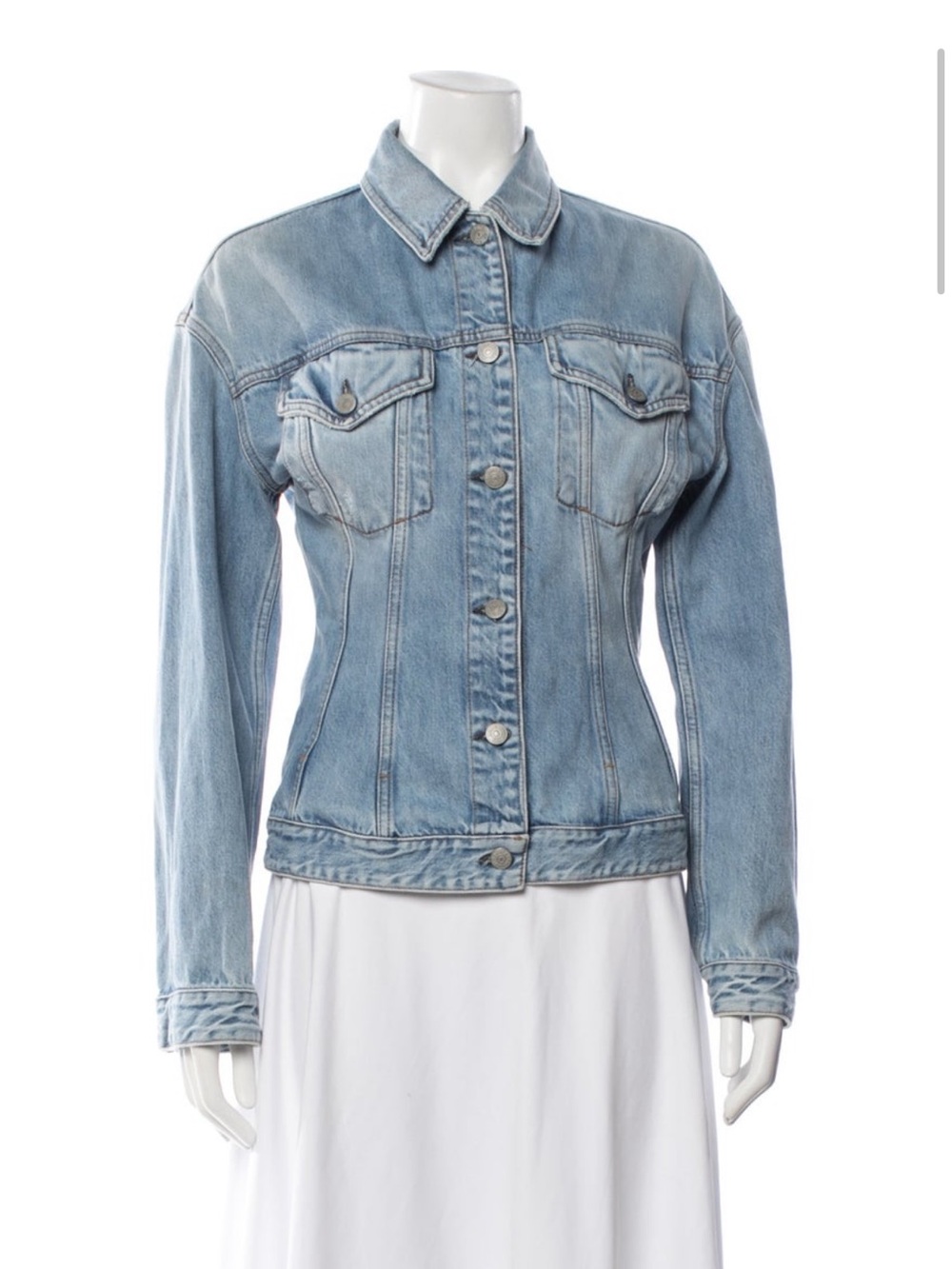 Acne Studios Light Blue Denim Trucker Jacket